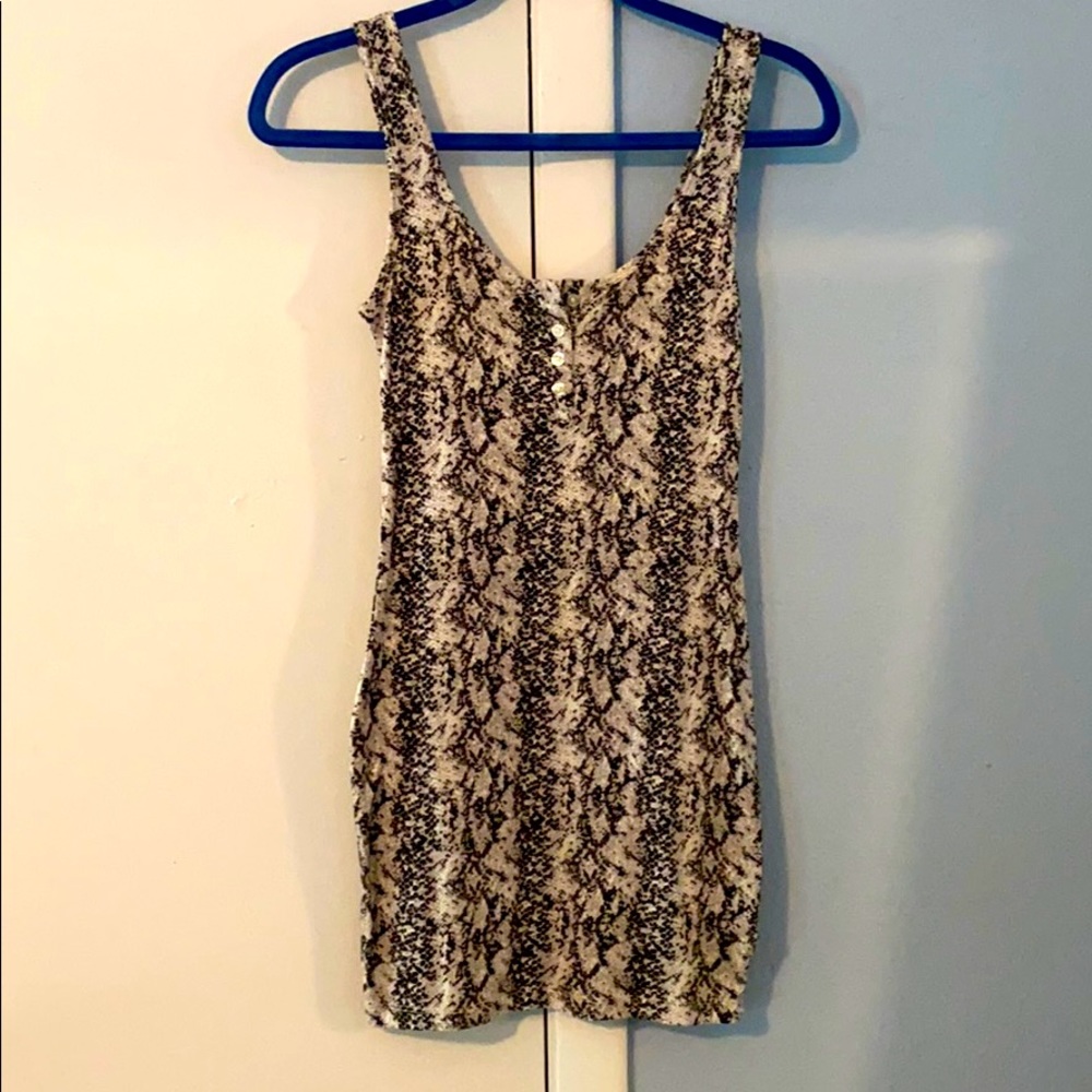 Snake Skin Dress
